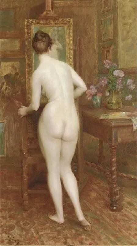 A modella dell'artista